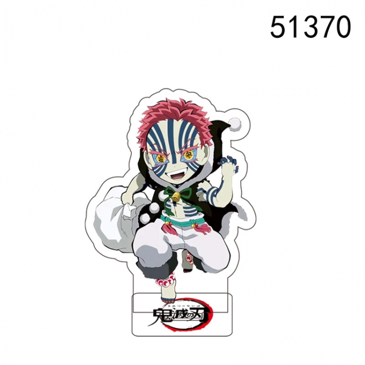 Demon Slayer Kimets Anime character acrylic Standing Plates  Keychain 10CM 51370