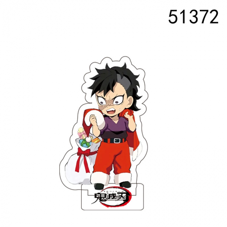 Demon Slayer Kimets Anime character acrylic Standing Plates  Keychain 10CM 51372