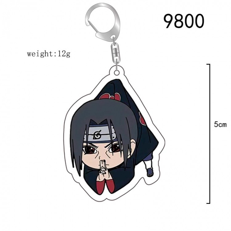 Naruto Anime acrylic Key Chain  price for 5 pcs 9800