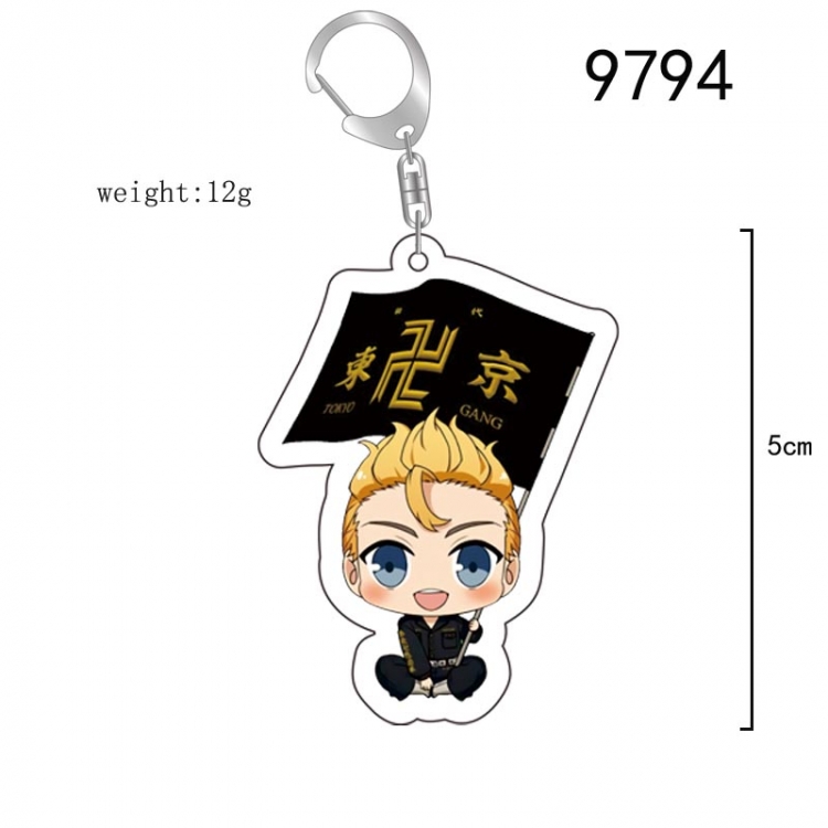 Tokyo Revengers Anime acrylic Key Chain price for 5 pcs 9794