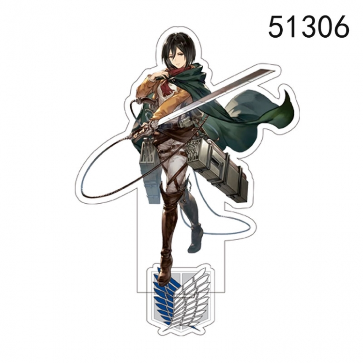Shingeki no Kyojin Anime characters acrylic Standing Plates Keychain 15cm  51306