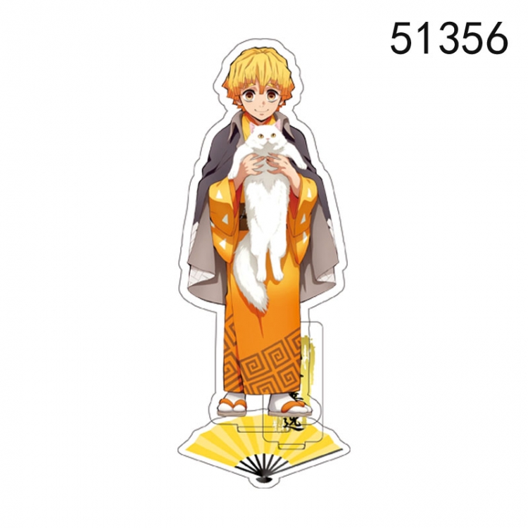 Demon Slayer Kimets Anime characters acrylic Standing Plates Keychain 15cm  51356