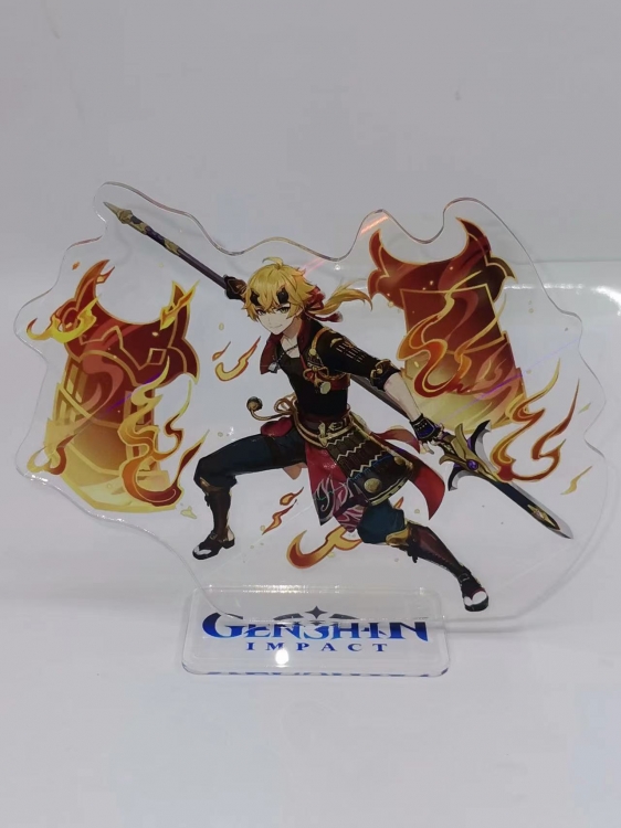 Genshin Impact   Anime  Acrylic  keychain Standing Plates  608