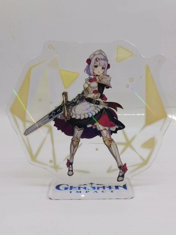 Genshin Impact   Anime  Acrylic  keychain Standing Plates 532