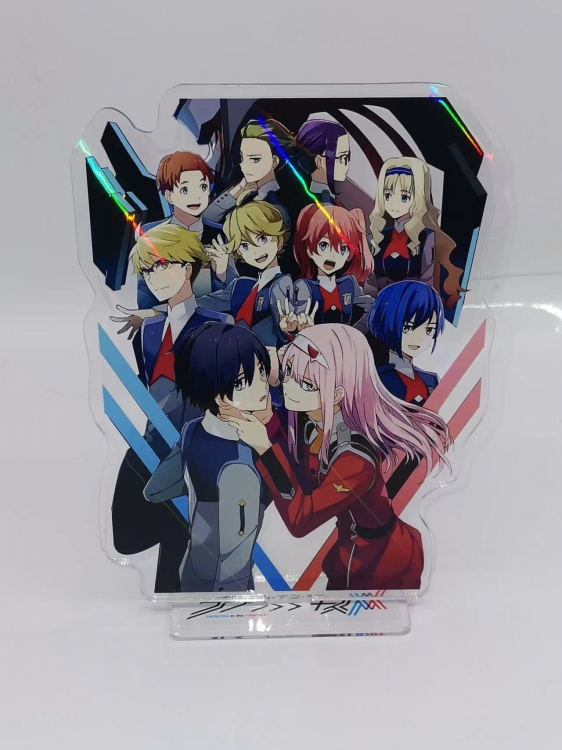 DARLING in the FRANXX Anime  Acrylic  keychain Standing Plates 412