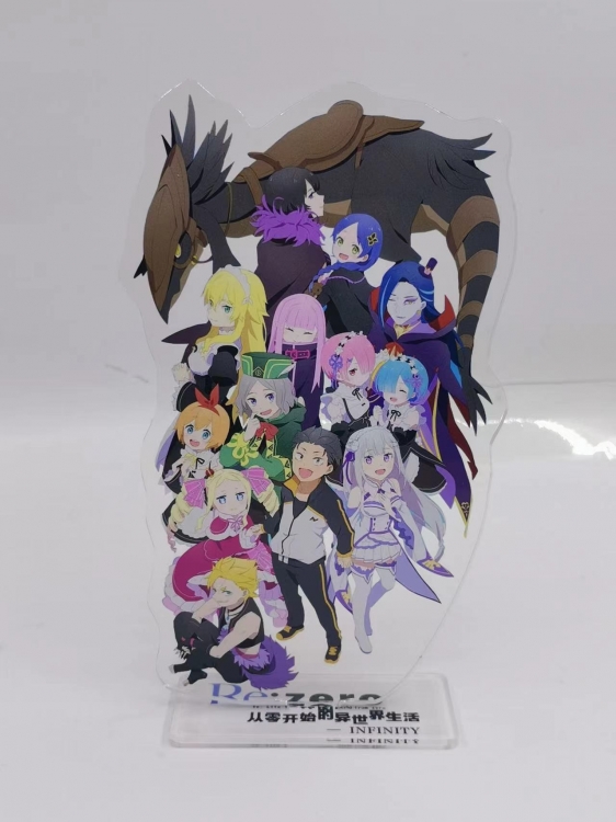 Re:Zero kara Hajimeru Isekai Seikatsu  Anime  Acrylic  keychain Standing Plates 542