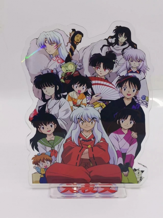 Inuyasha  Anime  Acrylic  keychain Standing Plates  545
