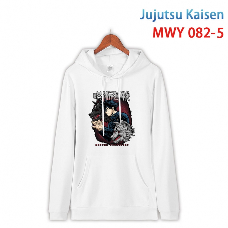 Jujutsu Kaisen Cotton Hooded Patch Pocket Sweatshirt from S to 4XL  MWY 082 5