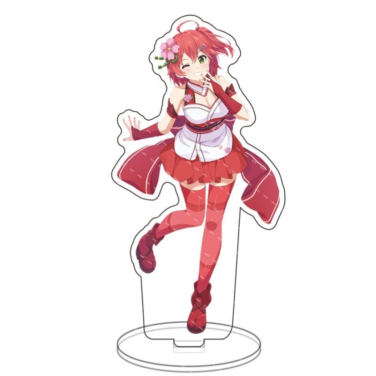 Virtual YouTuber  Anime characters acrylic Standing Plates Keychain 51472