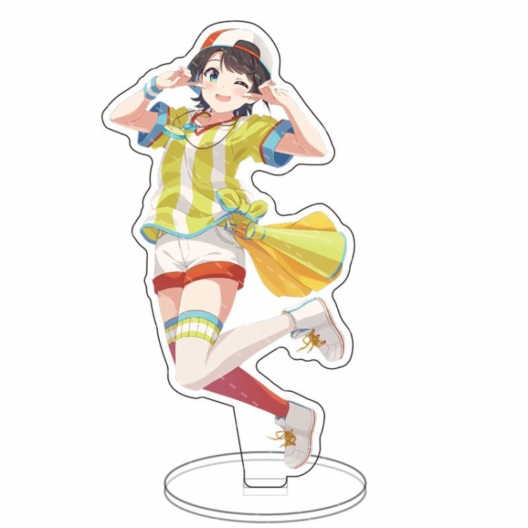 Virtual YouTuber  Anime characters acrylic Standing Plates Keychain 51467
