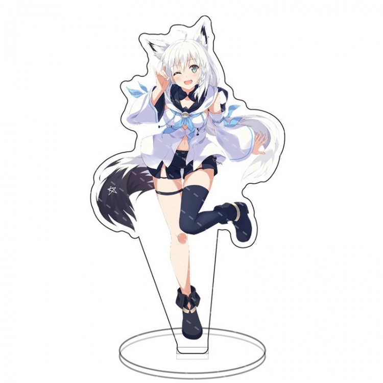 Virtual YouTuber  Anime characters acrylic Standing Plates Keychain 51473