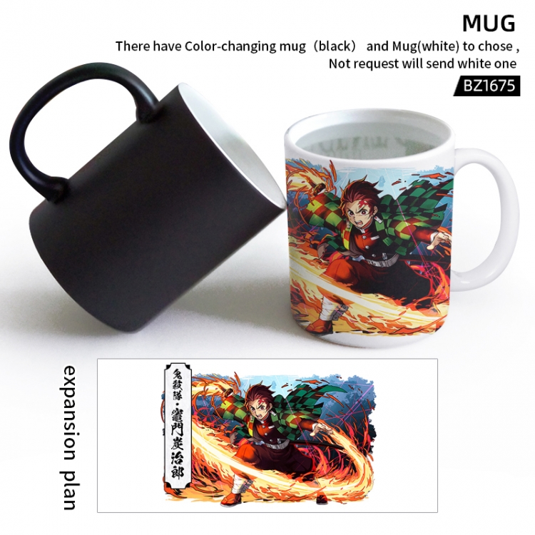 Demon Slayer Kimets Anime color printing color changing cup can be customized BZ1675