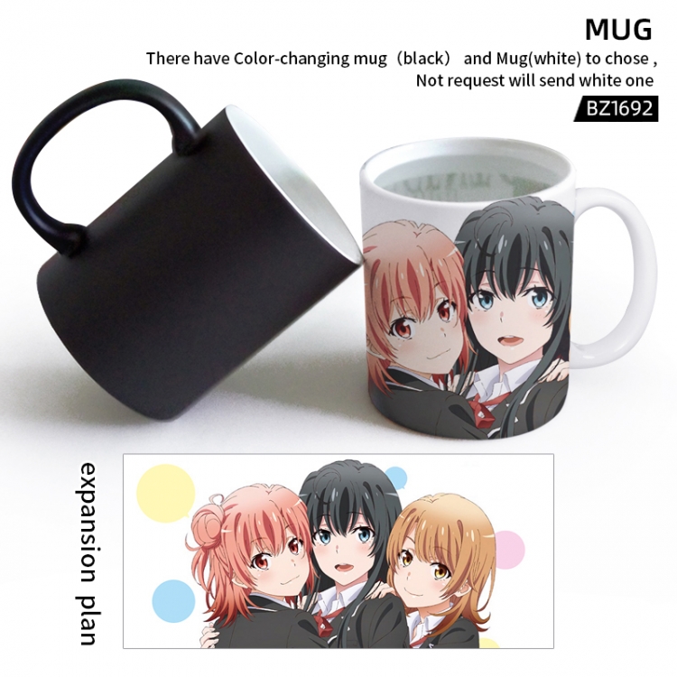 My youth romance story really has a problem  Anime color printing color changing cup can be customized BZ1692