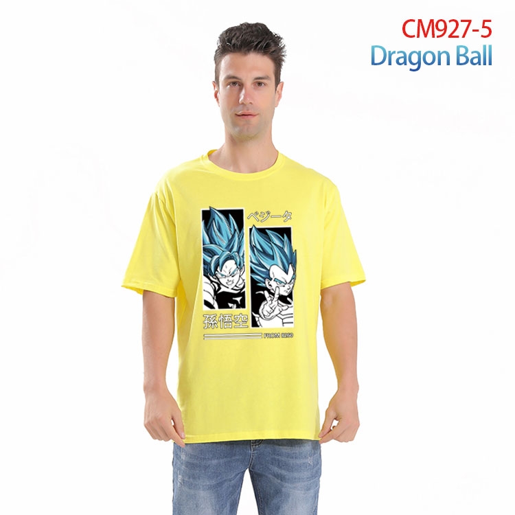 DRAGON BALL Printed short-sleeved cotton T-shirt from S to 4XL CM-927-5