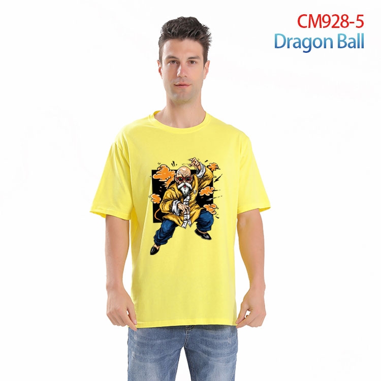 DRAGON BALL Printed short-sleeved cotton T-shirt from S to 4XL CM-928-5