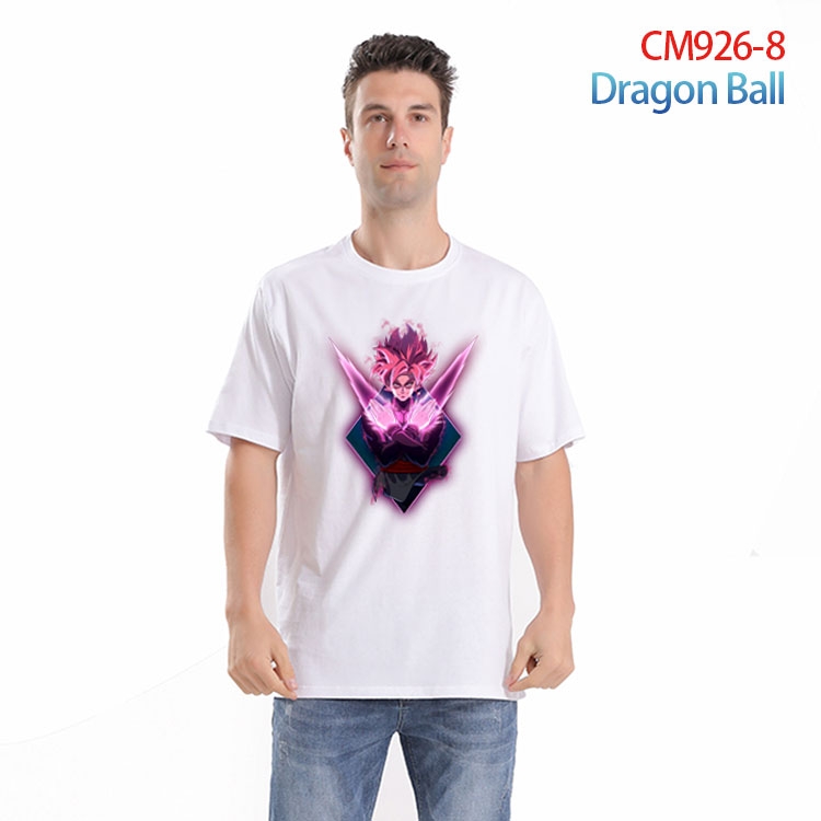DRAGON BALL Printed short-sleeved cotton T-shirt from S to 4XL CM-926-8
