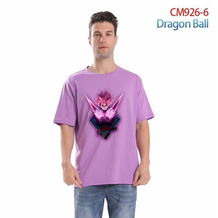 DRAGON BALL Printed short-sleeved cotton T-shirt from S to 4XL CM-926-6