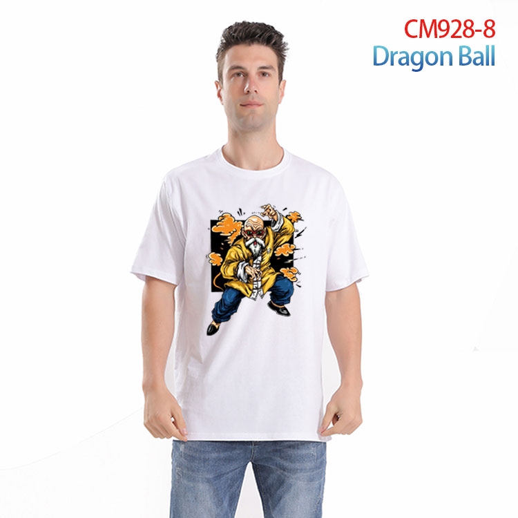 DRAGON BALL Printed short-sleeved cotton T-shirt from S to 4XL CM-928-8
