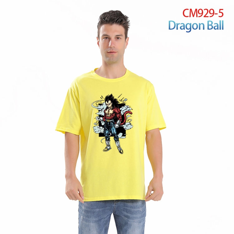 DRAGON BALL Printed short-sleeved cotton T-shirt from S to 4XL CM-929-5