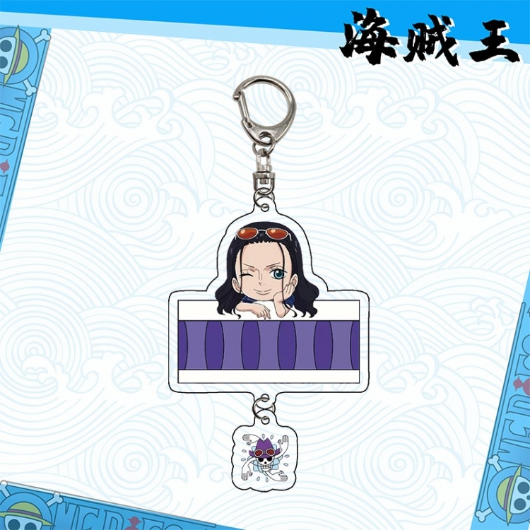 One Piece Anime acrylic Pendant Key Chain  price for 5 pcs 10007