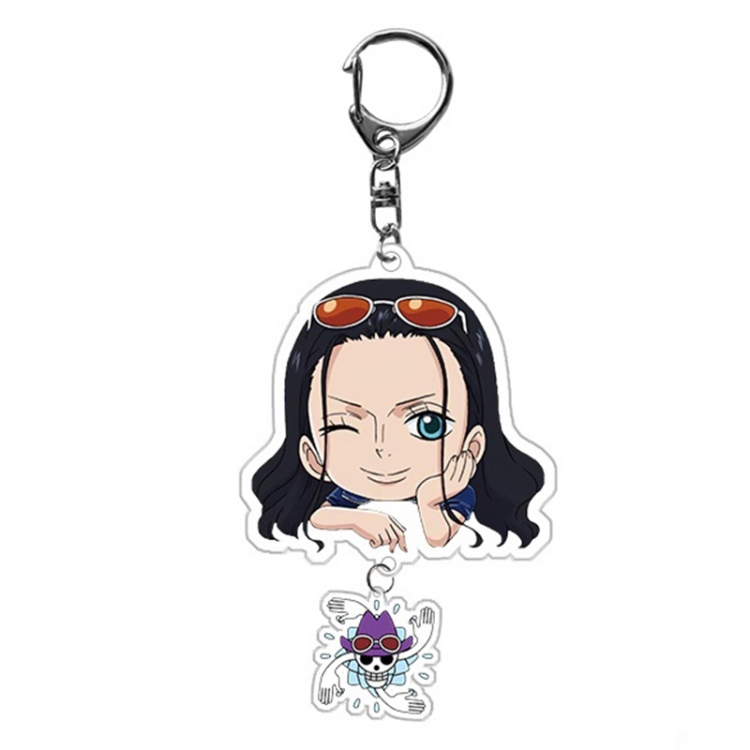 One Piece Anime acrylic Pendant Key Chain  price for 5 pcs