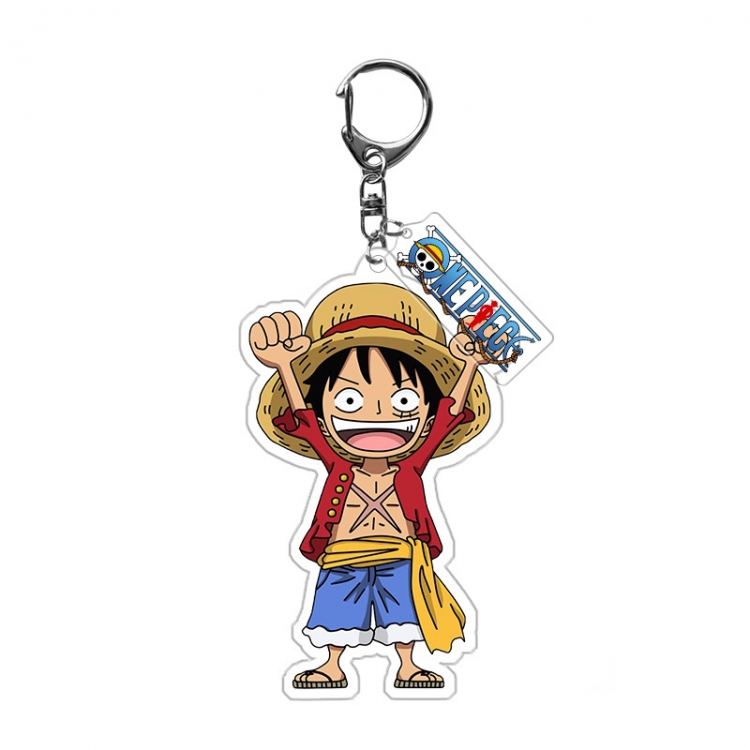 One Piece Anime acrylic Pendant Key Chain  price for 5 pcs  9975