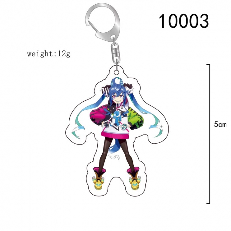 Pretty Derby Anime acrylic Key Chain  price for 5 pcs 10003