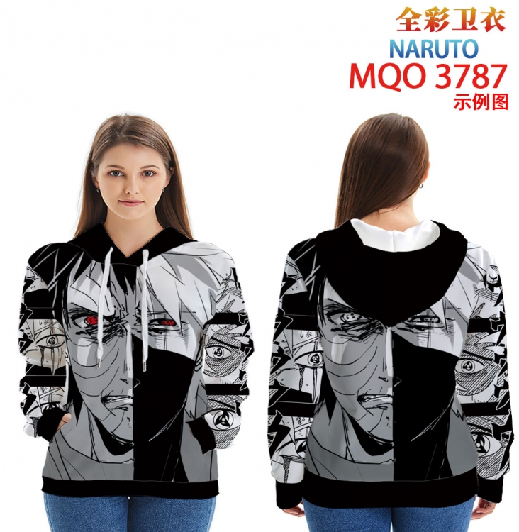 Naruto Full Color Patch pocket Sweatshirt Hoodie  from XXS to 4XL MQO 3787