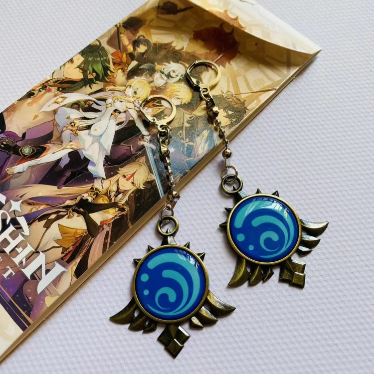 Genshin Impact Anime peripheral earrings pendant jewelry  818