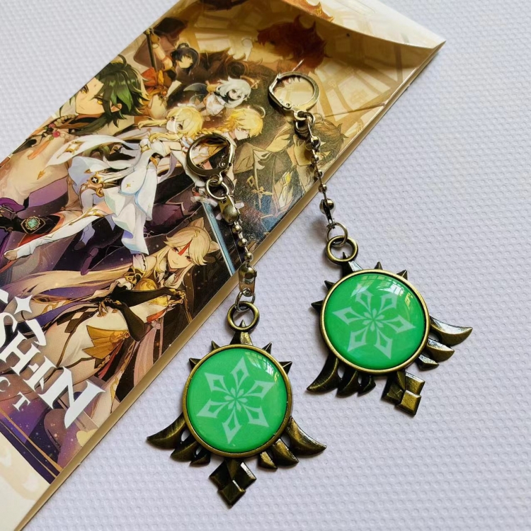 Genshin Impact Anime peripheral earrings pendant jewelry 821