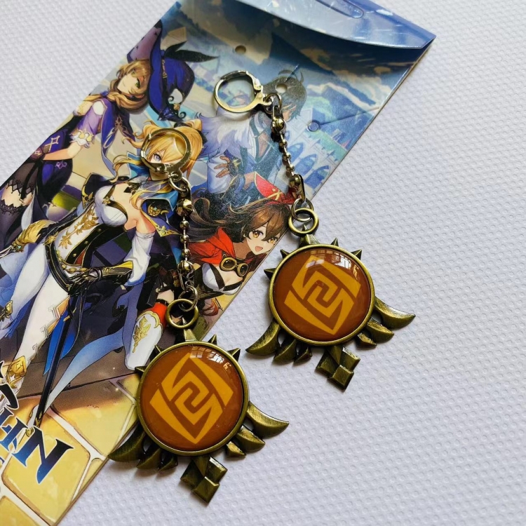 Genshin Impact Anime peripheral earrings pendant jewelry 828