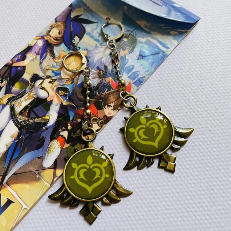 Genshin Impact Anime peripheral earrings pendant jewelry 831