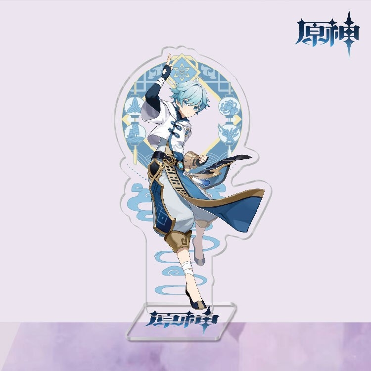 Genshin Impact Anime characters acrylic Standing Plates Keychain 15CM 51495