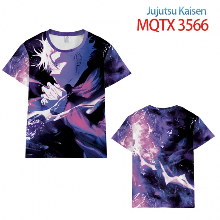 Jujutsu Kaisen  full color printed short-sleeved T-shirt from 2XS to 5XL MQTX3566