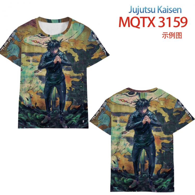 Jujutsu Kaisen  full color printed short-sleeved T-shirt from 2XS to 5XL MQTX 3159