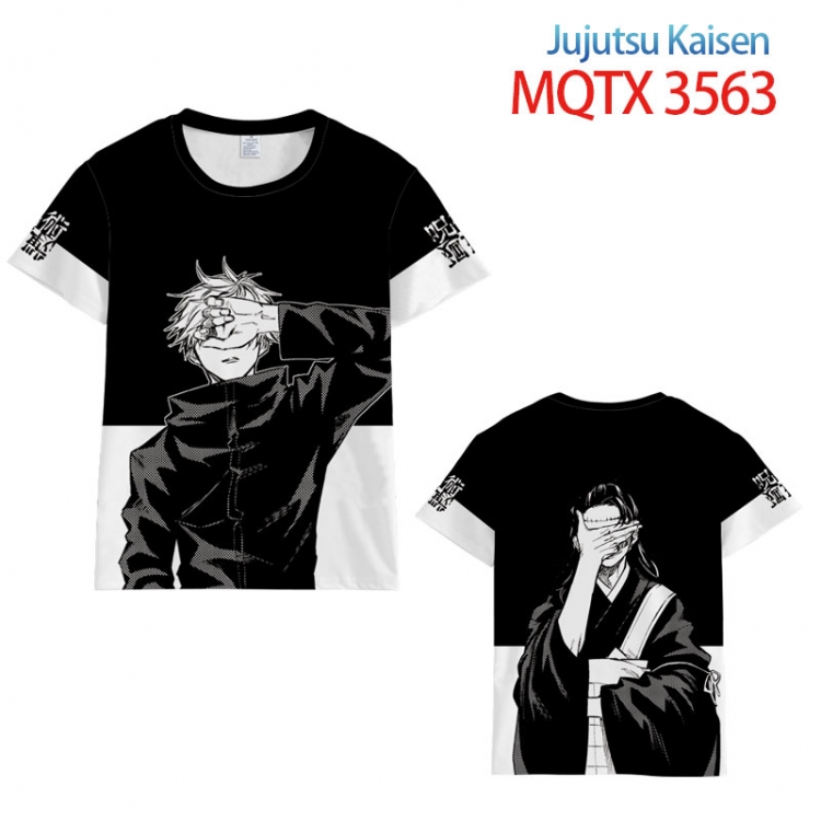 Jujutsu Kaisen  full color printed short-sleeved T-shirt from 2XS to 5XL MQTX3563