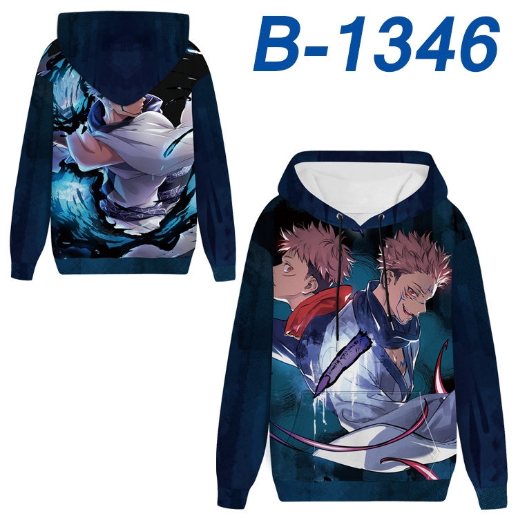 Jujutsu Kaisen  Anime padded pullover sweater hooded top from S to 4XL B-1346