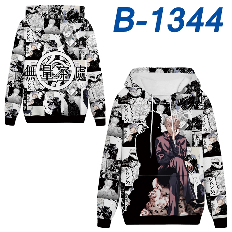 Jujutsu Kaisen  Anime padded pullover sweater hooded top from S to 4XL B-1344