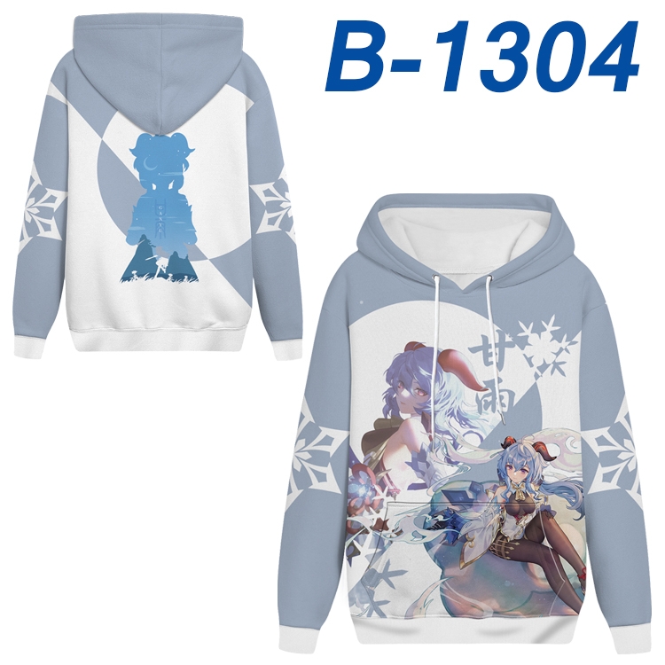 Genshin Impact Anime padded pullover sweater hooded top from S to 4XL  B-1304