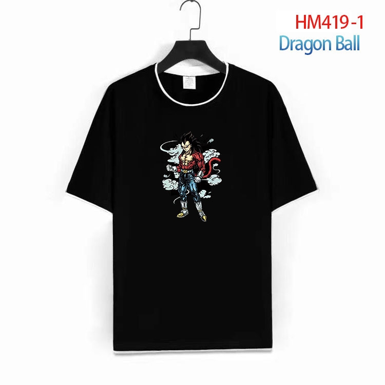 DRAGON BALL Cotton round neck fake two short-sleeved T-shirts from S to 4XL HM-419-1