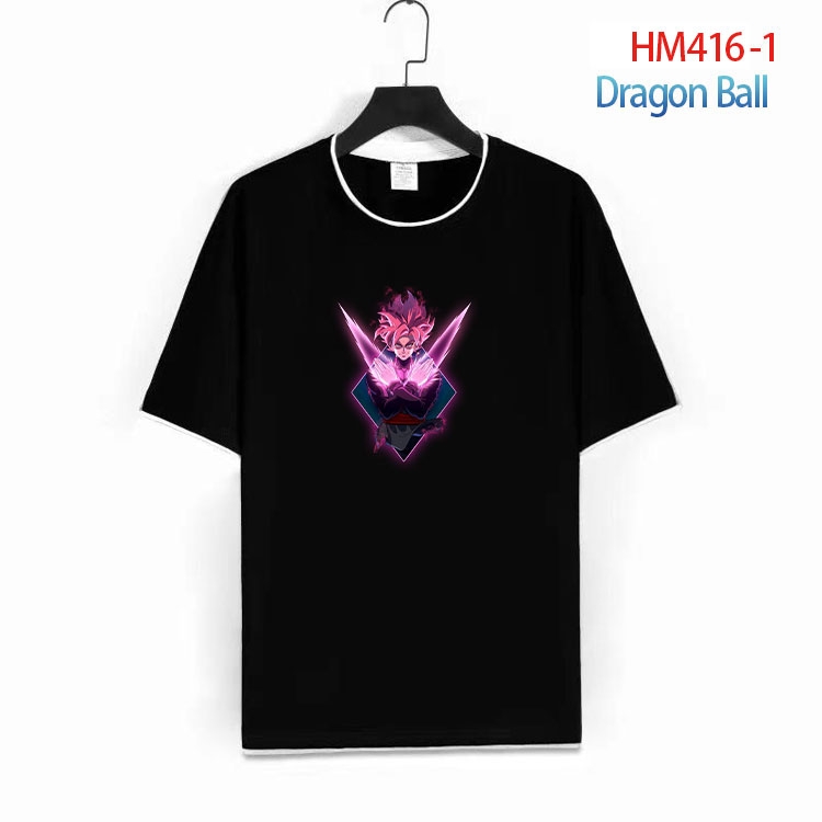 DRAGON BALL Cotton round neck fake two short-sleeved T-shirts from S to 4XL HM-416-1