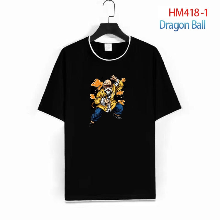 DRAGON BALL Cotton round neck fake two short-sleeved T-shirts from S to 4XL HM-418-1