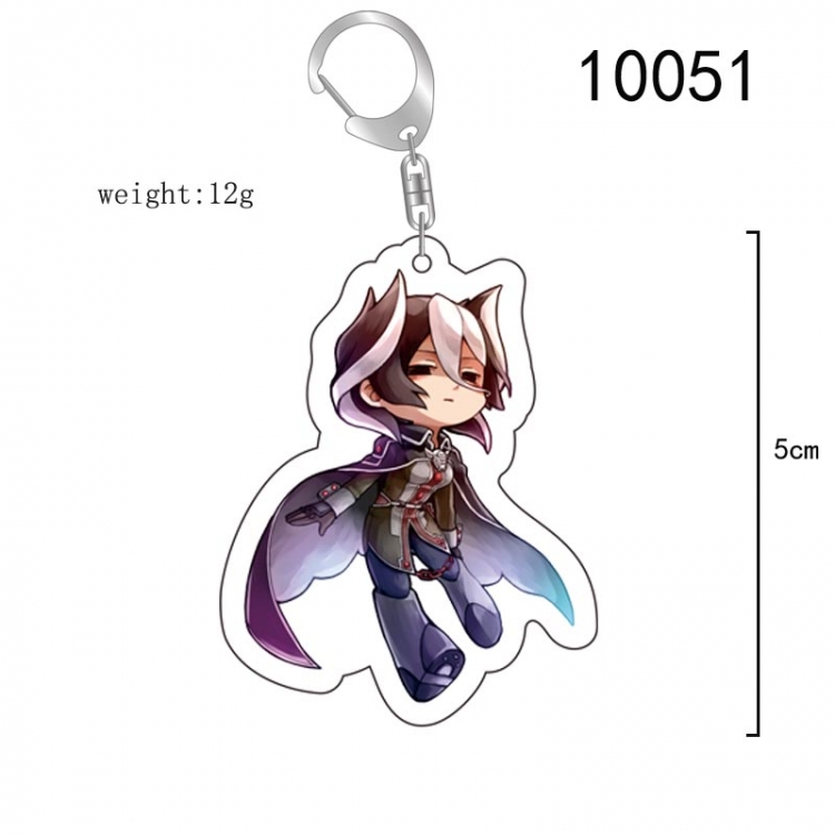 From the abyss Anime acrylic Key Chain  price for 5 pcs 10051