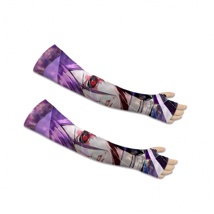 Tokyo Ghoul Printed Long Cycling Sleeve Sun Protection Sleeve