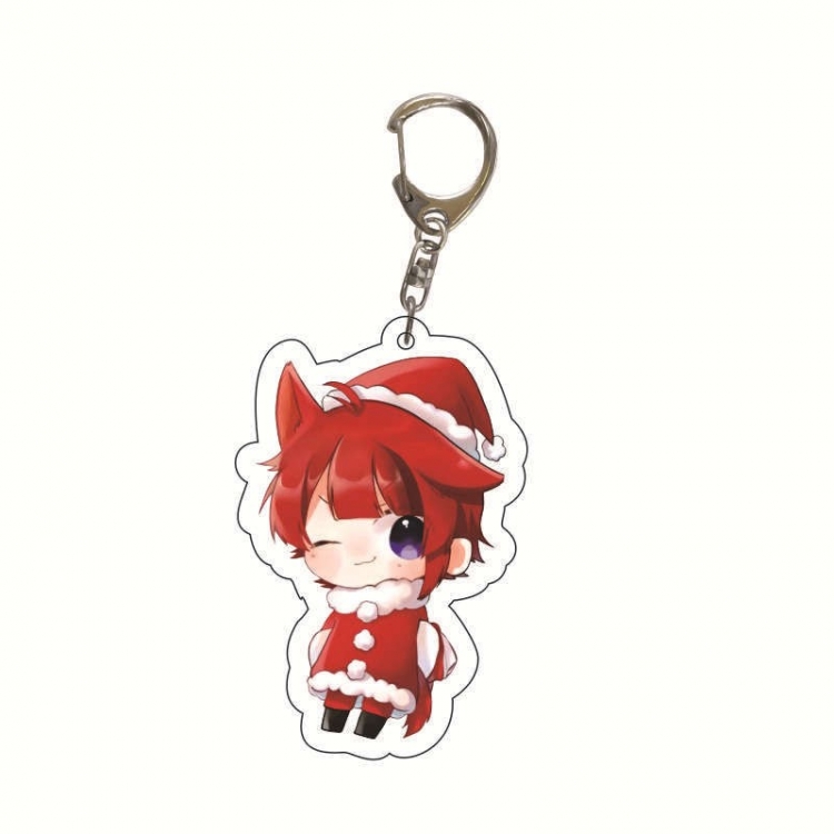 Strawberry Prince Anime acrylic Key Chain  price for 5 pcs  8069