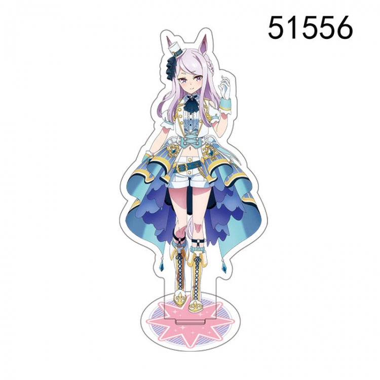 Pretty Derby  Anime characters acrylic Standing Plates Keychain 15CM 51556