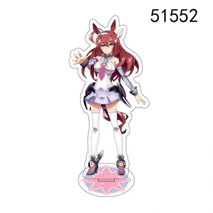 Pretty Derby  Anime characters acrylic Standing Plates Keychain 15CM 51552