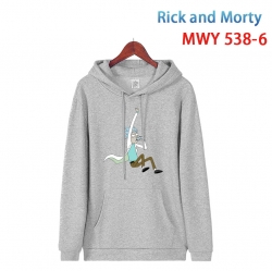 Rick and Morty Cotton Hooded P...