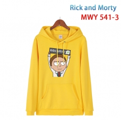 Rick and Morty Cotton Hooded P...