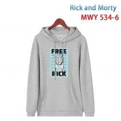 Rick and Morty Cotton Hooded P...